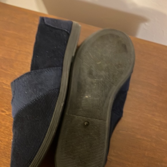 Navy, corduroy loafers* - Picture 3 of 3